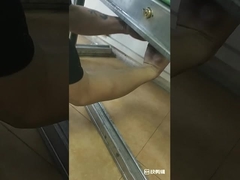স্টোর গুদাম গ্যারেজের জন্য রোলার শাটার দরজা লক